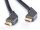 Eagle Cable DELUXE High Speed HDMI 2.0b 4K kábel döntött csatlakozóval, 0,8 m