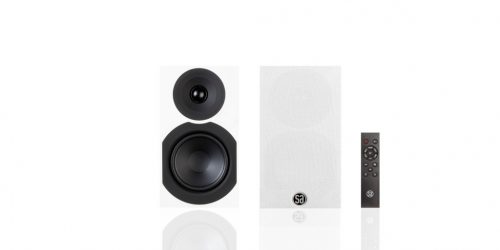 System Audio SA Air 9 sztereó asztali Bluetooth hangszóró pár, fehér