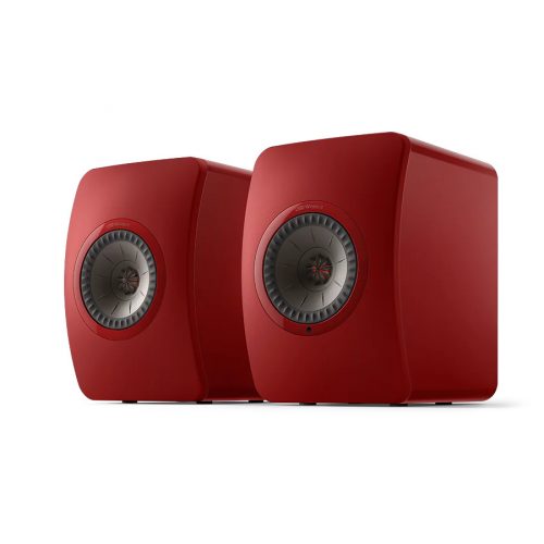 KEF LS50 Wireless II aktív vezeték nélküli hangsugárzó pár, piros